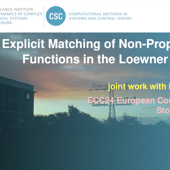 Implicit and Explicit Matching of Non-Proper Transfer Functions in the Loewner Framework