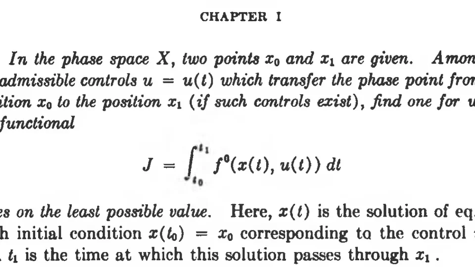 Adjoint Systems for Optimal Control from Pontryagin to Wikipedia